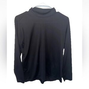 Patagonia Apilene Mens Long Sleeve Black Base Layer Shirt Size S EUC Hiking